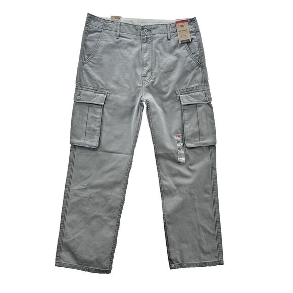 Levi's Other - Levi's Ace Cargos Gray Men's 38x32 Preppy Relaxed Slight Taper Leg Cotton Pants